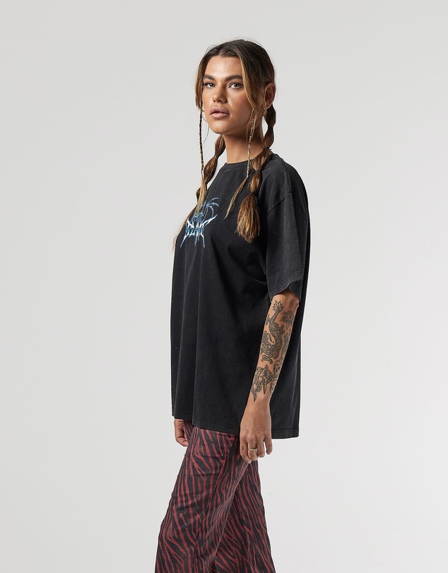 Old Flame Label - Azurite Tee