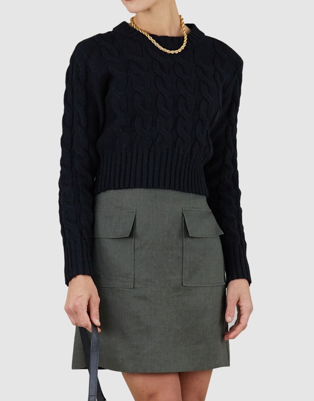 Amelius - Stockton Linen Utility Skirt
