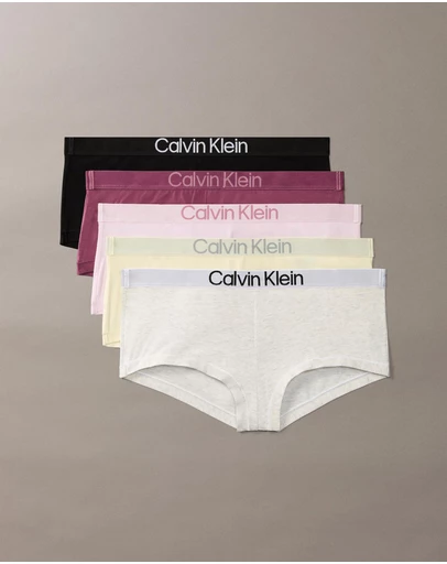 Calvin Klein - 5-Pack Cotton Stretch Boyshorts
