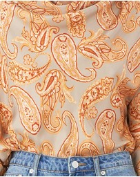 Amelius - Indira Paisley Long Sleeve Top