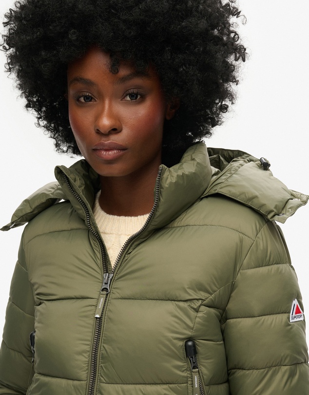 Superdry - Crop Hooded Fuji