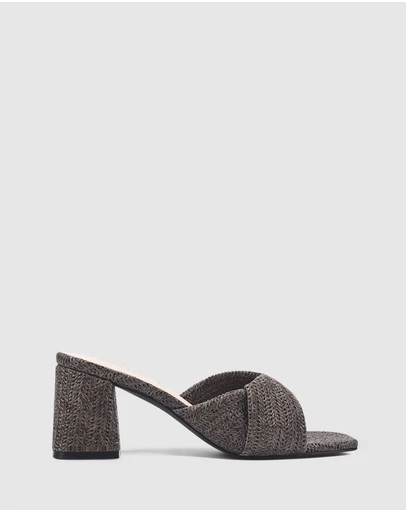 Verali - Stella Block Heel Mules