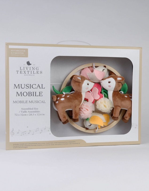 Living Textiles - Musical Mobile - Fawn Fables