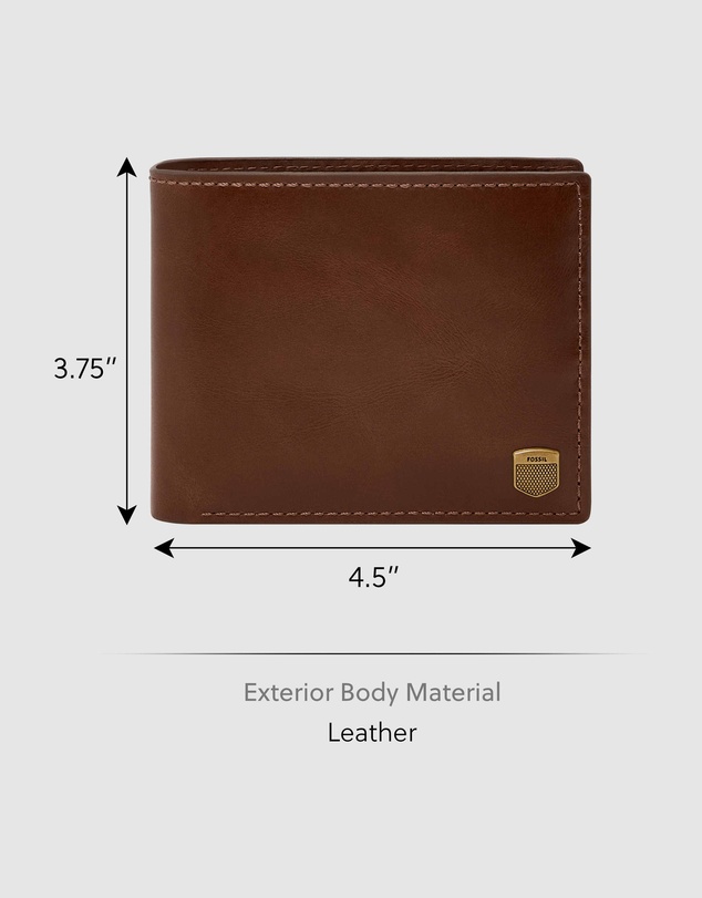 Fossil - Hayes Brown Wallet