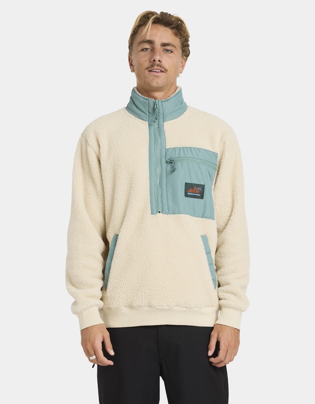 Billabong - Mens Boundary Peak Mock Neck Fleece Top