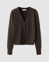 M.N.G - V-Neck Knitted Cardigan