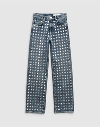 rag & bone - Shea Full Relaxed Straight Jeans