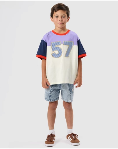 Goldie + Ace - Oversized 57 Sport T-Shirt - Babies-Kids