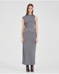 FRIEND of AUDREY - Ari Ruched Jersey Dress