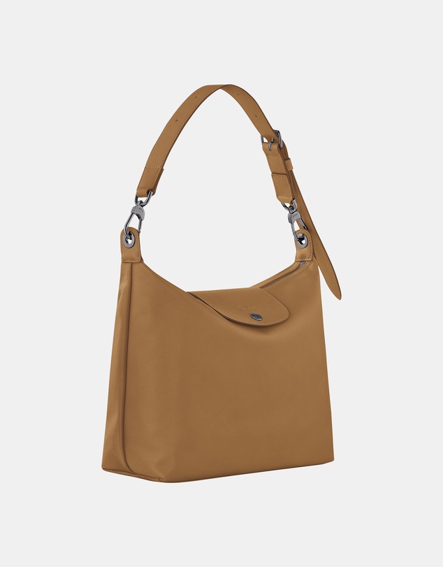 Longchamp - Le Pliage Xtra Leather Hobo Bag - Medium