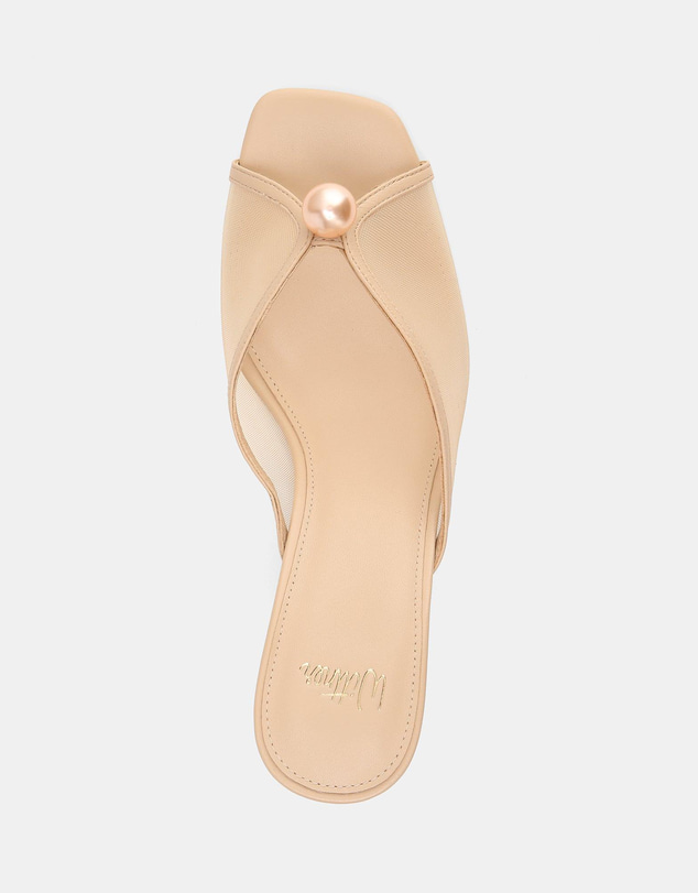 Wittner - Irina Mid Sandals Bisque Mesh/ Leather