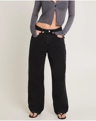 Insight - Bobby Baggy Dad Denim Jeans Petite