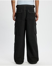 Boiler Room - Worn Seam Cargo Pants