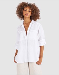 CAMIXA - Luna Oversize Linen Shirt