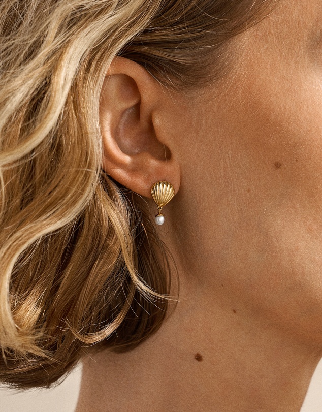 Skagen - Moderne Ikon Gold Earring