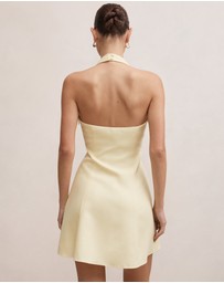 Forever New - Elsie Linen Tie Front Mini Dress