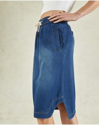 DRICOPER DENIM - Cecil Indigo Skirt