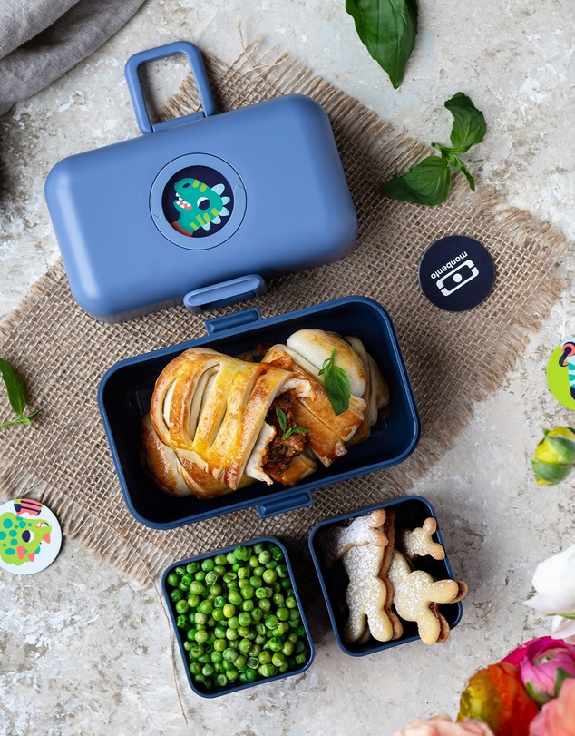 Monbento - Monbento Mb Tresor Kids Bento Box - Blue Infinity