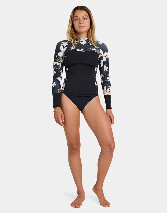 Roxy - Womens 1mm Swell Long Sleeve Wetsuit Top