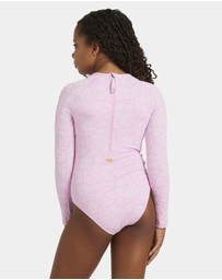 Roxy - Girls 8 to 16 Bico Paper One Piece Rash Vest