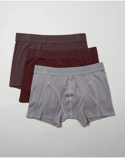 Jack & Jones - 3-Pack Jacordinary Trunks Noos
