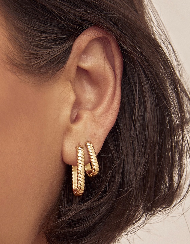 Arms Of Eve - Elisa Gold Earrings