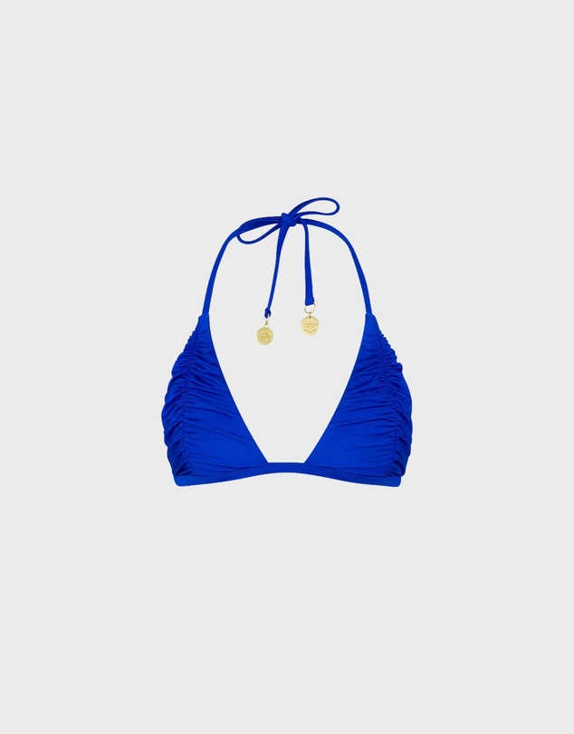 Kulani Kinis - Gathered Stitch Bralette Bikini Top