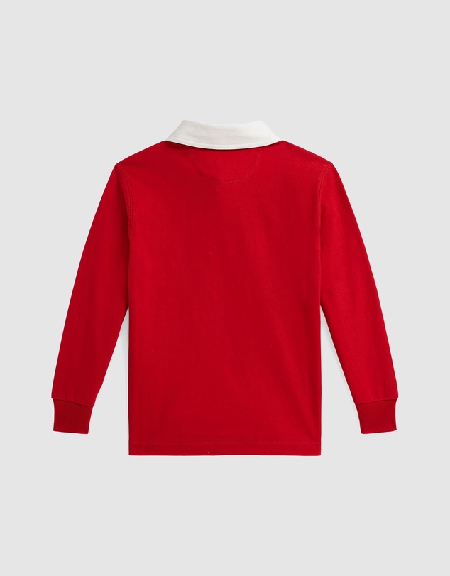 Polo Ralph Lauren - Triple-Pony Cotton Rugby Shirt - Babies-Kids
