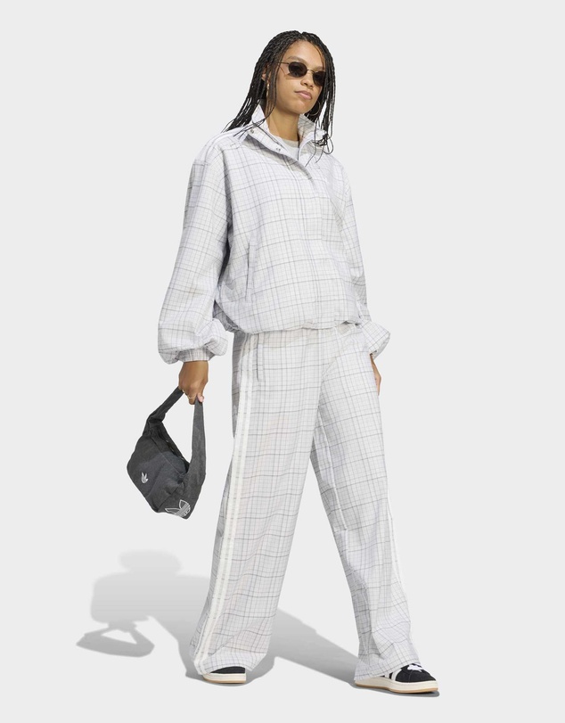 adidas Originals - LOOSE CHECK TRACK PANTS Womens