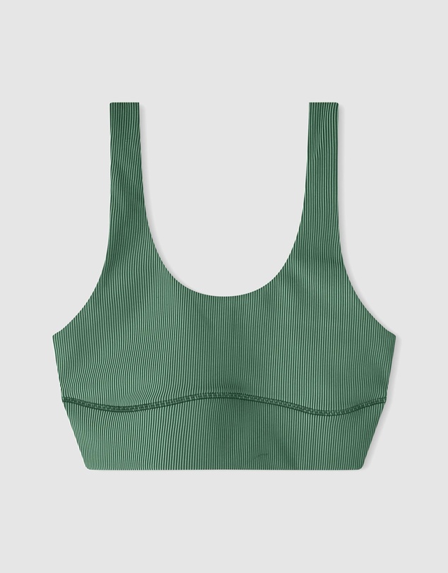 Zulu & Zephyr - Stripe Rib Crop Top