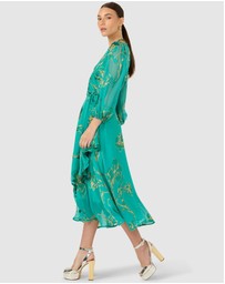 SACHA DRAKE - Lorelei Wrap Midi Dress