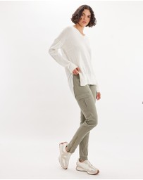 Amelius - Davina Contrast Knit Top