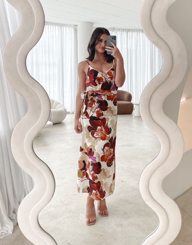 Esther & Co - Laguna Dress - Fawn Floral