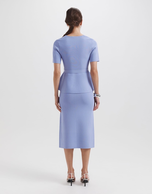 SABA - Mia Milano Peplum Top