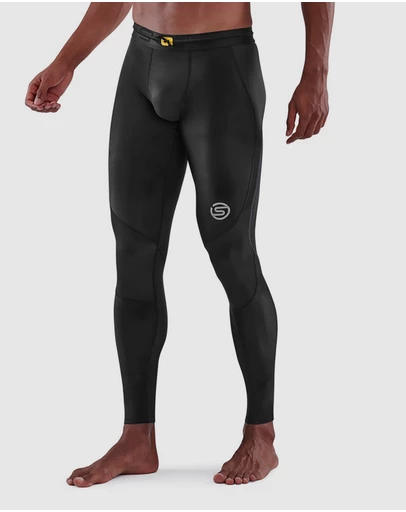 SKINS - SKINS Compression Men's Series-3 Running/Gym Long Tight Black