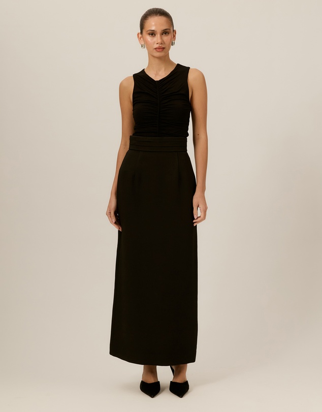 Tussah - Sabrina High Waist Midi Skirt