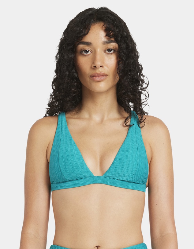 RVCA - Womens Pucker Fixed Tall Bikini Top