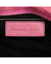 Pre-Loved by Azura Reborn - Pre-Loved Lambskin and Satin Floral Print Motocross Giant 21 Brief Satchel