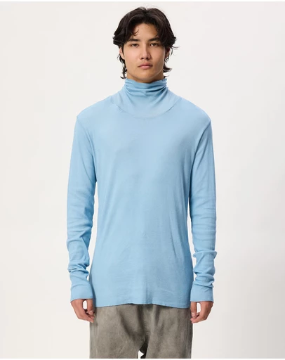 Surrounded By Ghosts - The Atacamite Slim Rib Knit Turtle Neck T-Shirt
