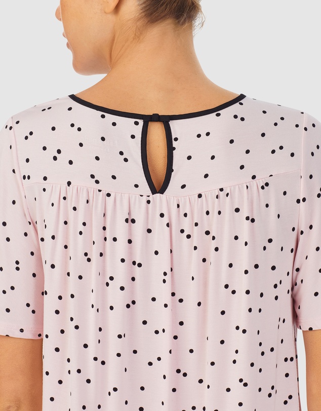 Kate Spade - Modal Jersey Short Sleeve Cropped Long Pyjama Set
