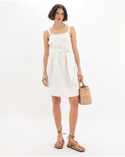 Amelius - Ananda Belted Ramie Dress