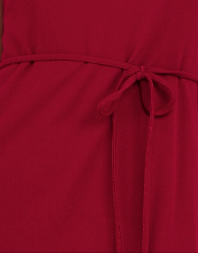 Azzurielle - Wynna Cowl Neck Midi Dress