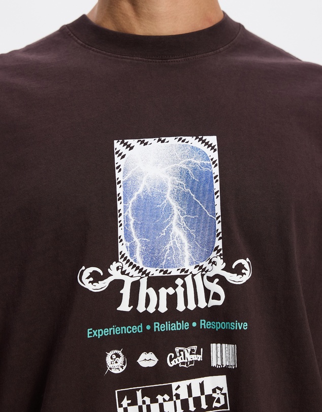 Thrills - Excitement Excitement Box Fit Oversize Tee