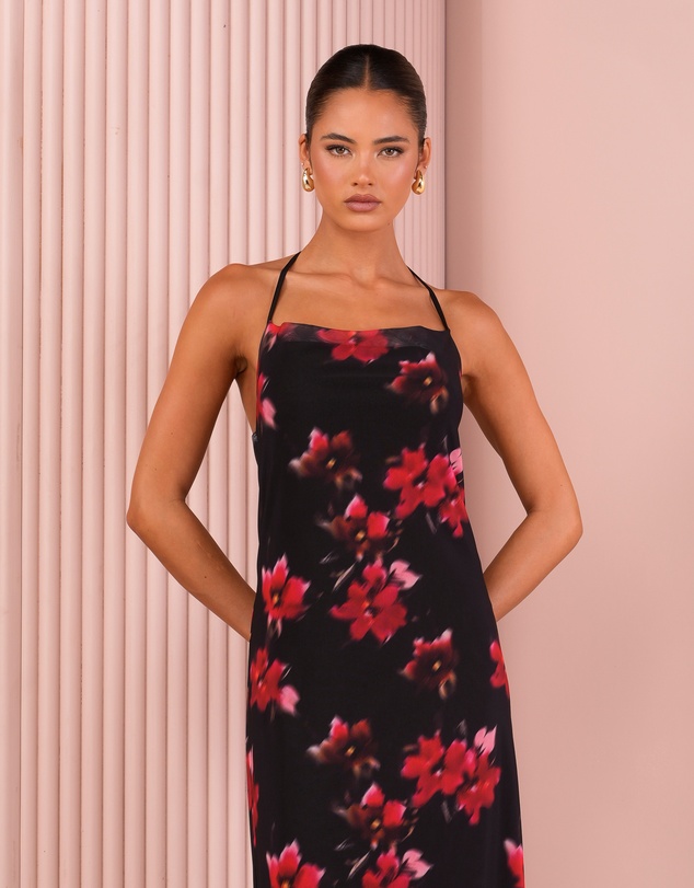 Azzurielle - Myra Print Maxi Dress