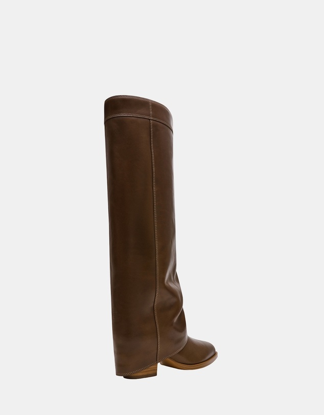 Steve Madden - Winnick Olive Leather Boots