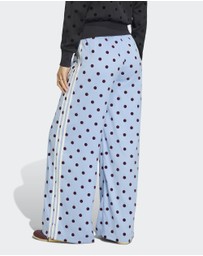 adidas Originals - SATIN POLKA DOTS WIDE LEG PANT Womens