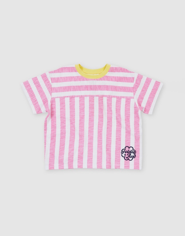 Goldie + Ace - Flick Flack Stripe Tee - Babies-Kids