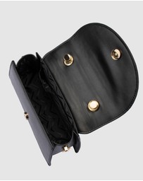 Olga Berg - Phoebe Bamboo Handle Bag