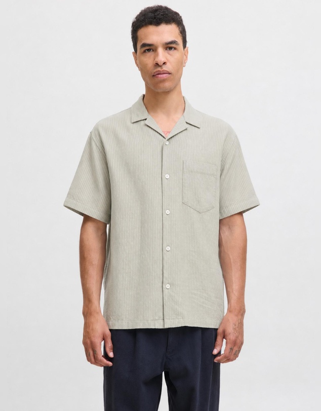 Jack & Jones - Jprblacove Structure SS Shirt