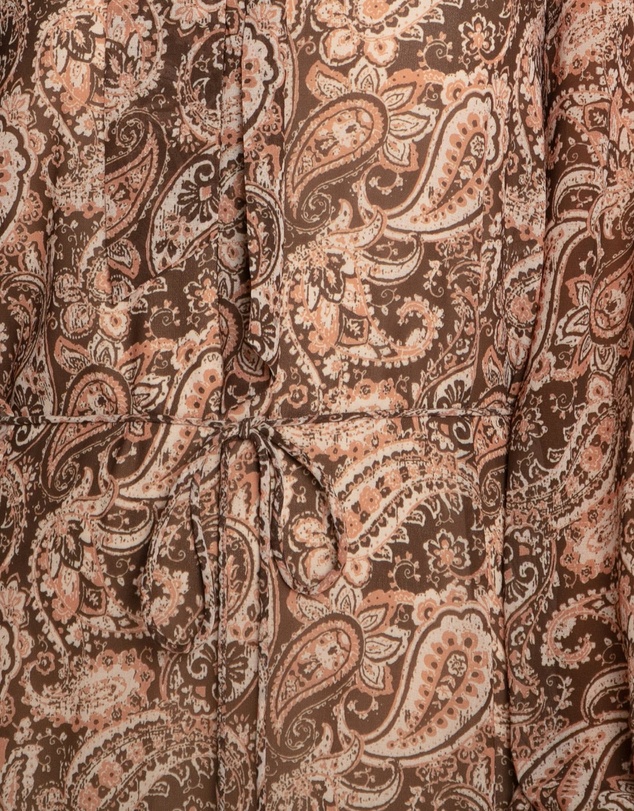 Belle & Bloom - Waterfall Printed Maxi Dress